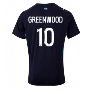 Billige Fotballdrakt Olympique de Marseille Mason Greenwood #10 Replika Bortedrakt 2025-26 Kortermet